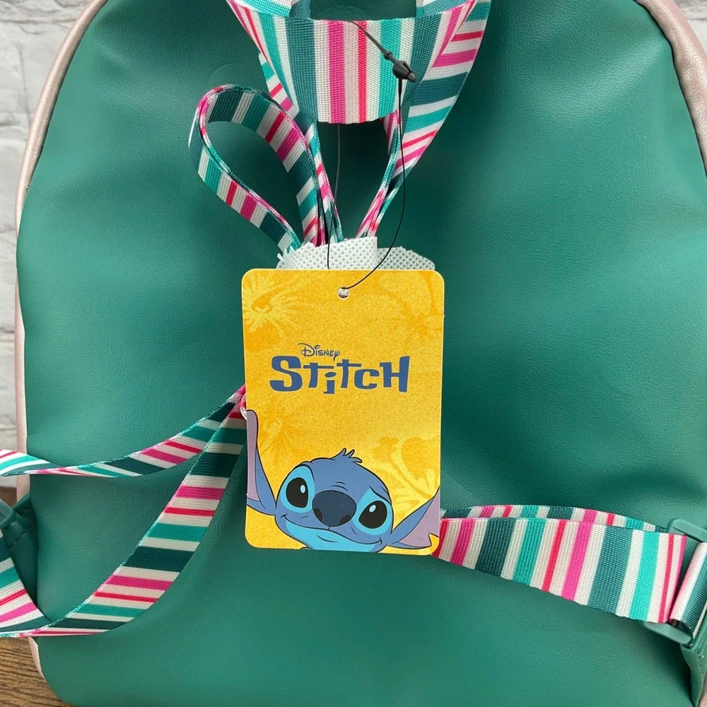 Disney Stitch Christmas Holiday‎ Mini Backpack Bioworld